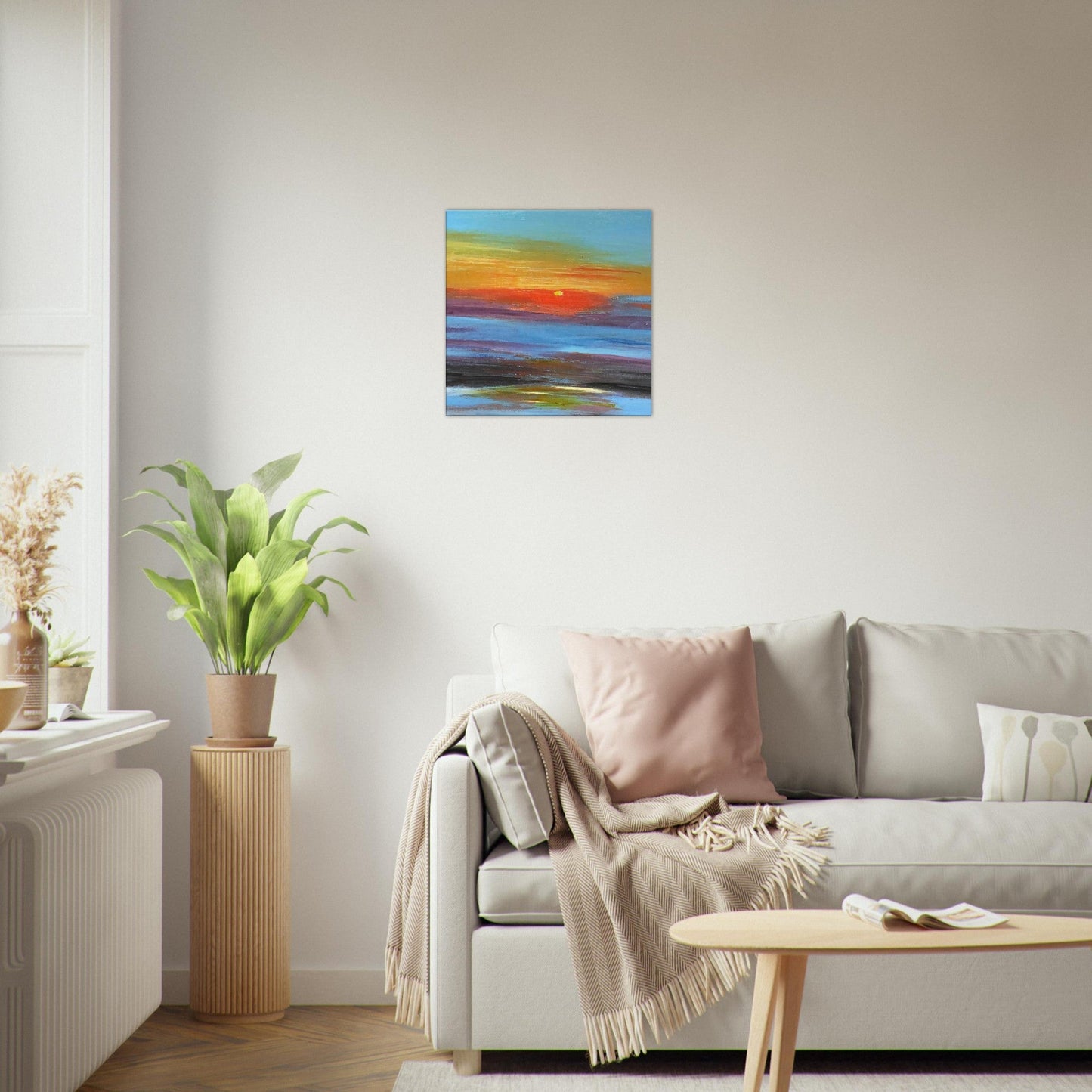 Abstract Sunrise Landscape - Berlin Artists