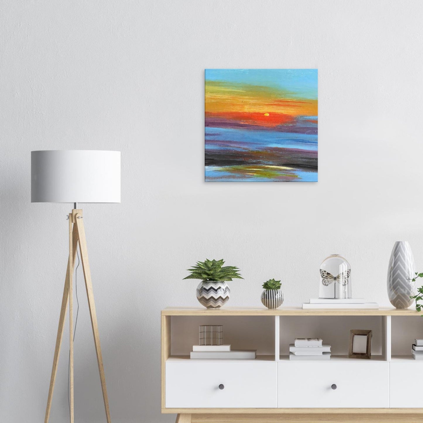 Abstract Sunrise Landscape - Berlin Artists