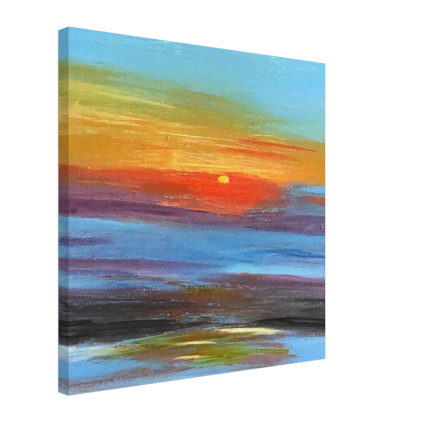 Abstract Sunrise Landscape - Berlin Artists