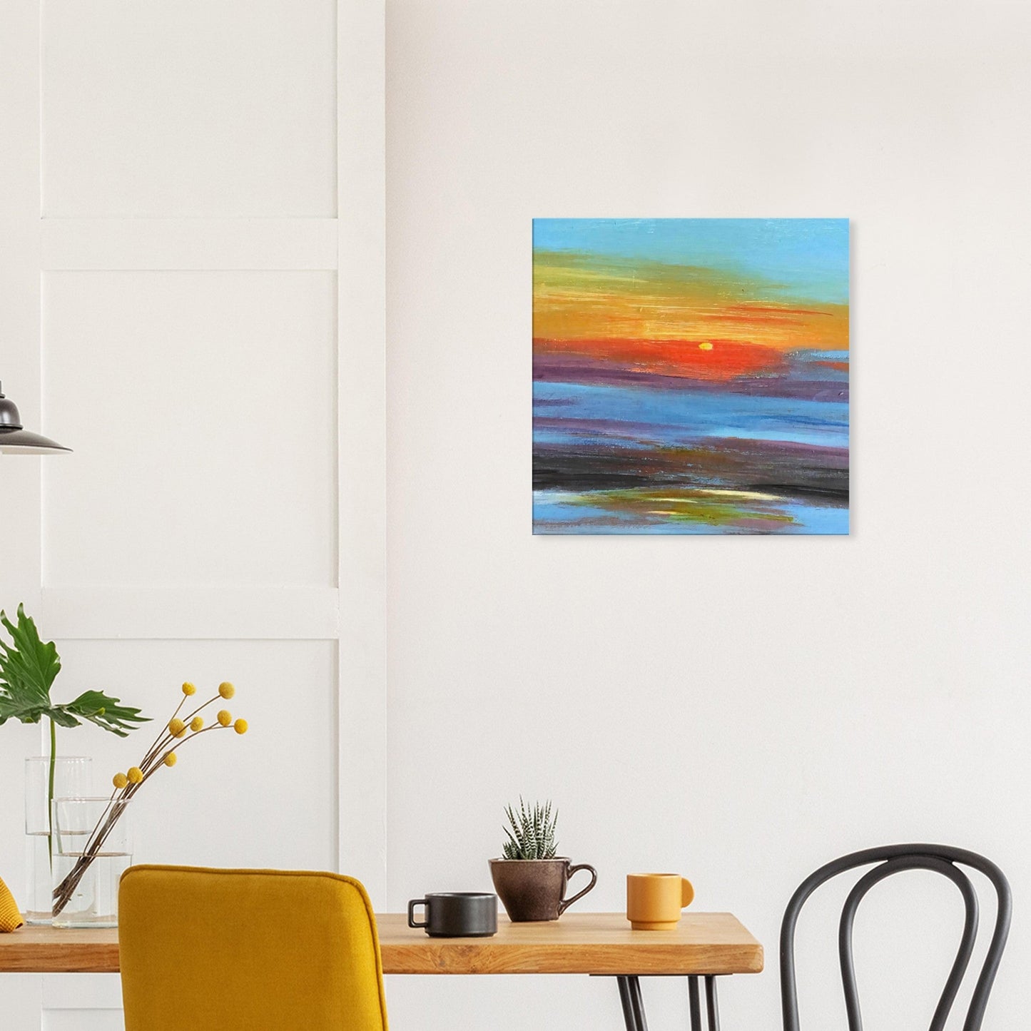 Abstract Sunrise Landscape - Berlin Artists