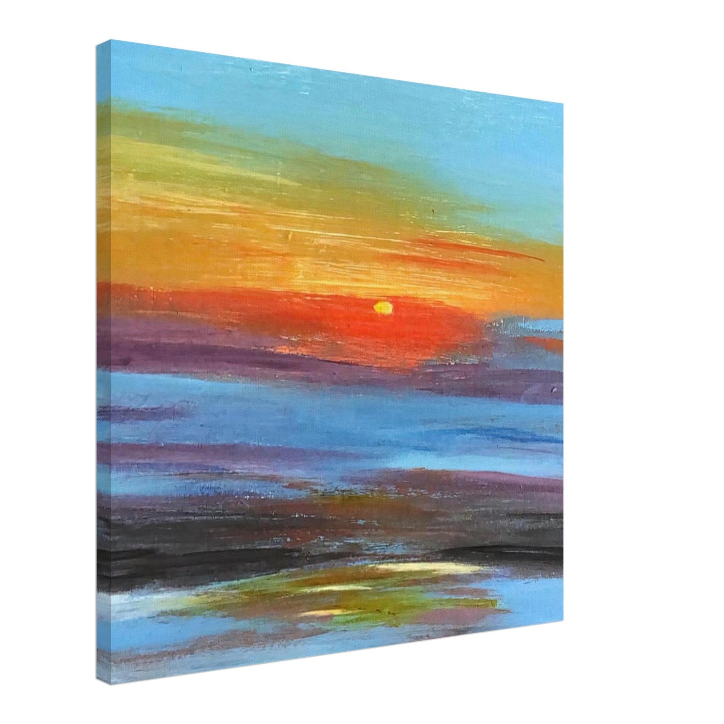 Abstract Sunrise Landscape - Berlin Artists