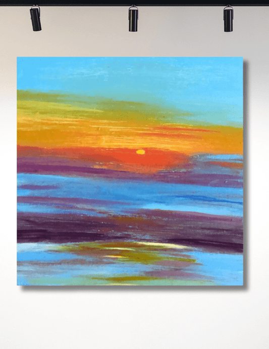 Abstract Sunrise Landscape - Berlin Artists