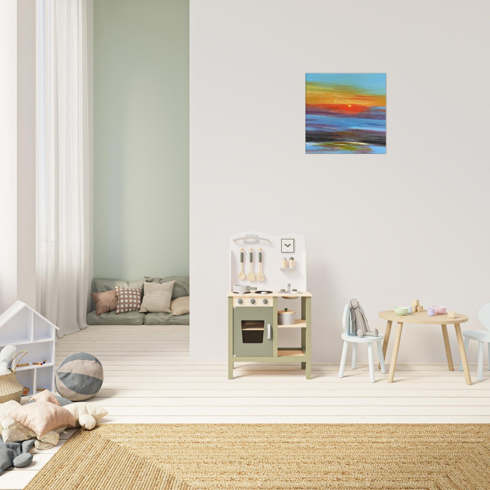 Abstract Sunrise Landscape - Berlin Artists